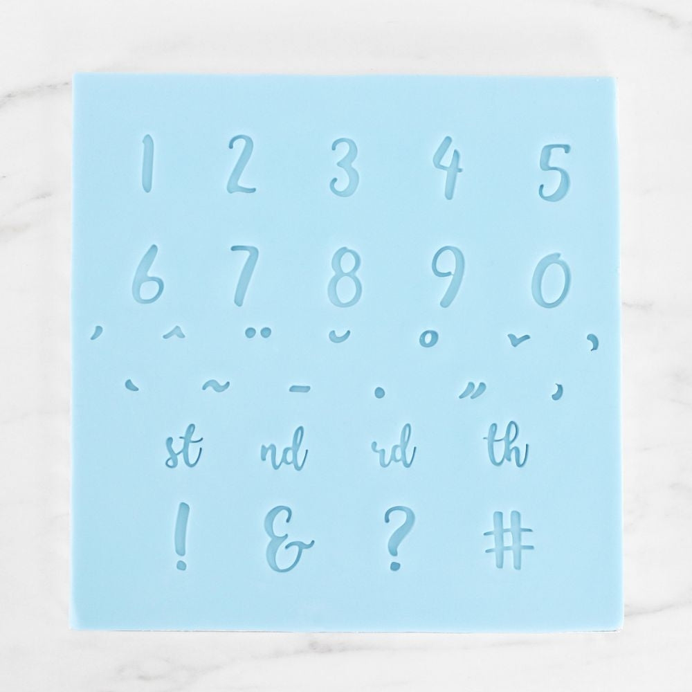 PME Fun Fonts Embossing Collection - Numerals & Special Characters