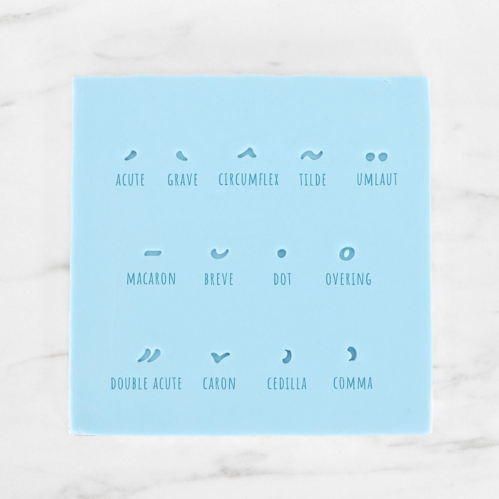 PME Fun Fonts Embossing Collection - Numerals & Special Characters