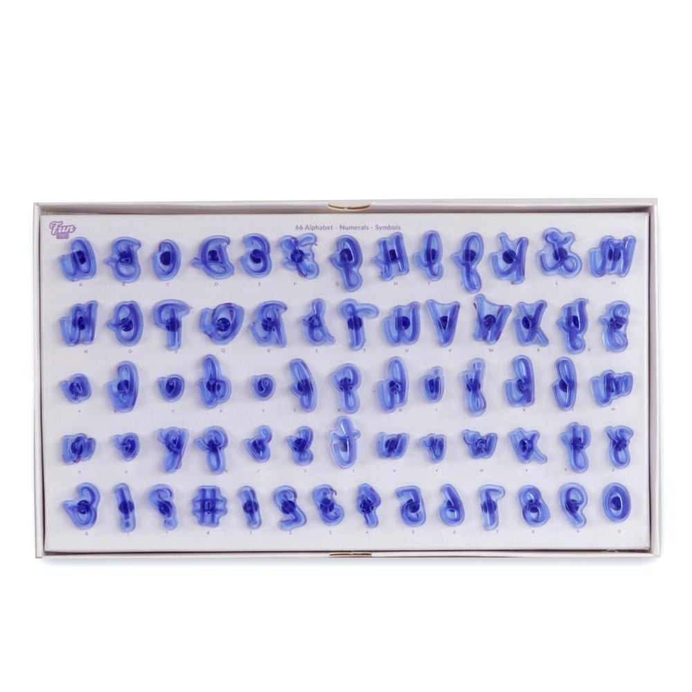 PME Fun Fonts Embossing Collection - For Cupcakes & Cookies