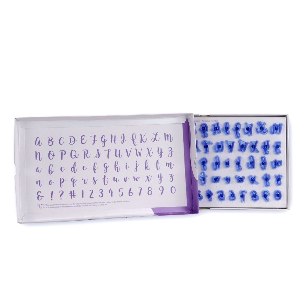 PME Fun Fonts Embossing Collection - For Cupcakes & Cookies
