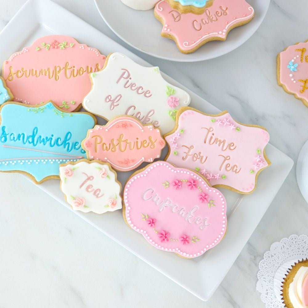PME Fun Fonts Embossing Collection - For Cupcakes & Cookies