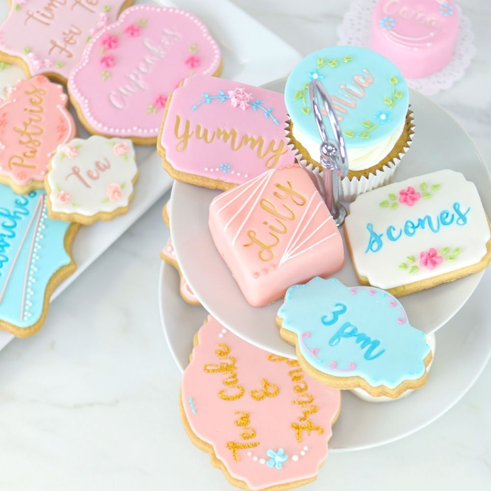 PME Fun Fonts Embossing Collection - For Cupcakes & Cookies