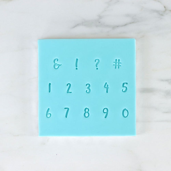 PME Fun Fonts Embossing Collection - For Cupcakes & Cookies
