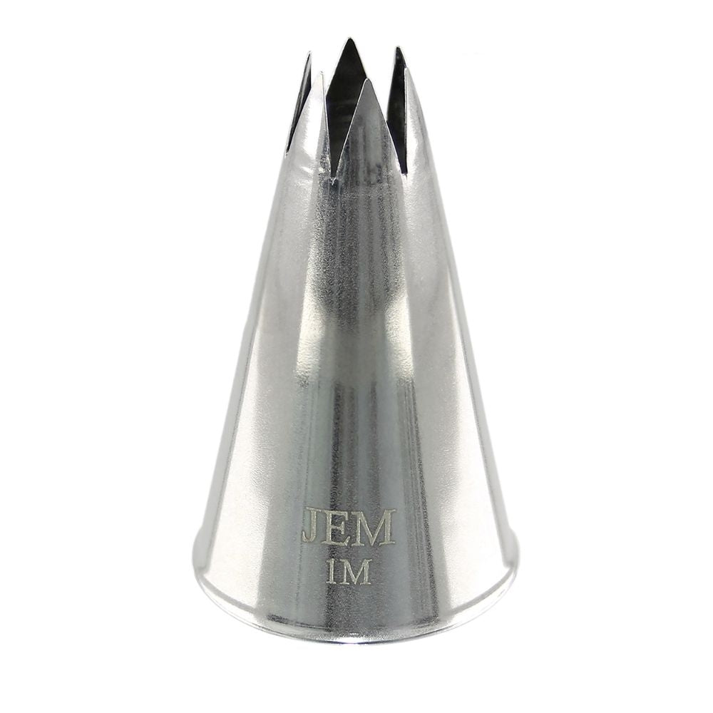 PME No.1M Small Open Star Savoy Decorating Tip JEM Nozzle