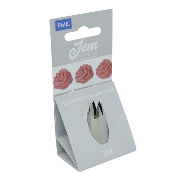 PME No.1M Small Open Star Savoy Decorating Tip JEM Nozzle
