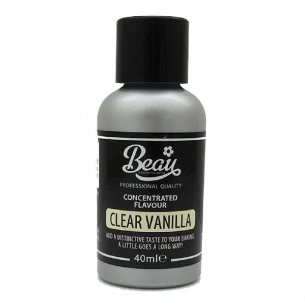 Beau Products Clear Vanilla Food Flavouring 40ml