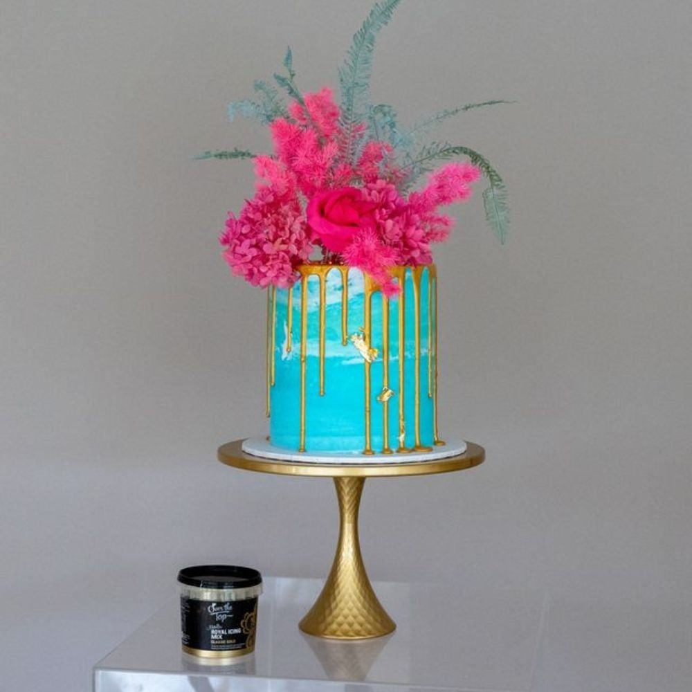 Over The Top Classic Gold Metallic Royal Icing 150g