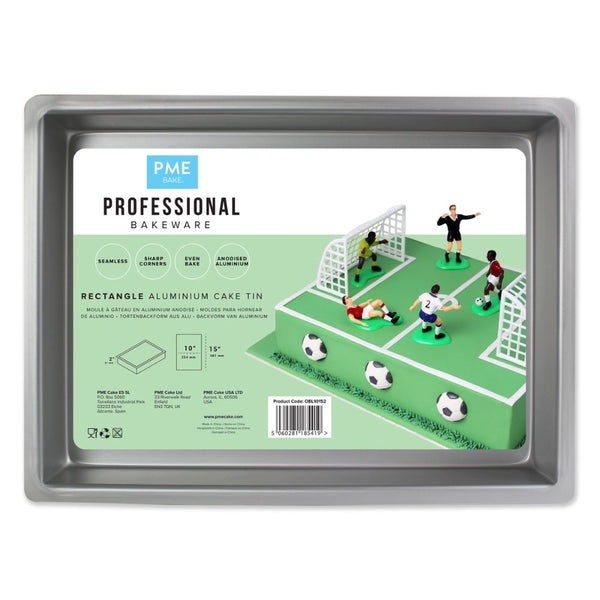 PME 2 Inch Deep Oblong Seamless Baking Tin