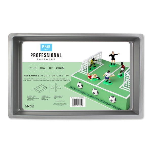 PME 2 Inch Deep Oblong Seamless Baking Tin