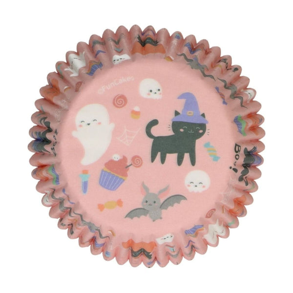 FunCakes Cute Halloween Standard Baking Cases x 48