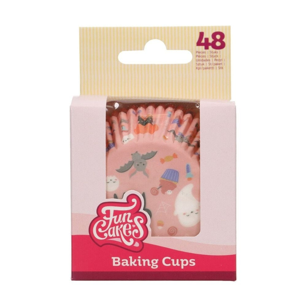 FunCakes Cute Halloween Standard Baking Cases x 48