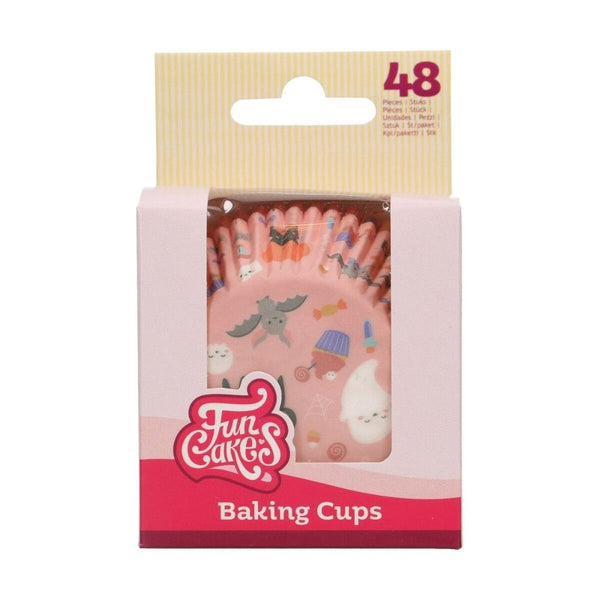 FunCakes Cute Halloween Standard Baking Cases x 48