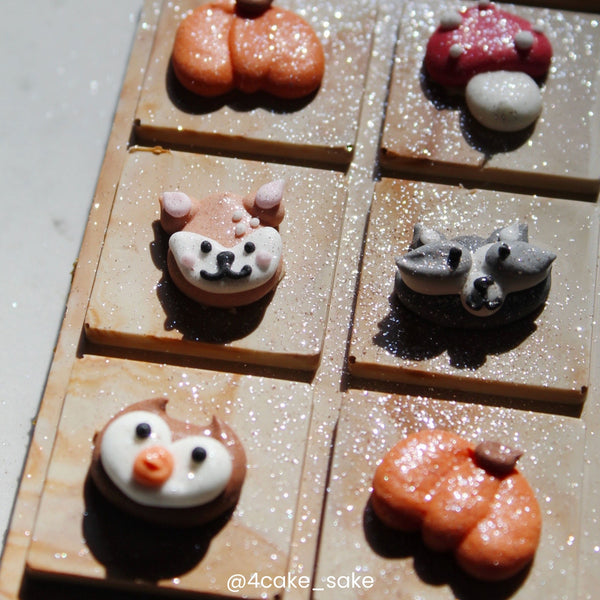 FunCakes Forest Animals Sugar Decorations Set Of 8