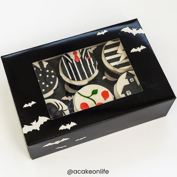 Simply Making Halloween Bat Satin Cupcake Box