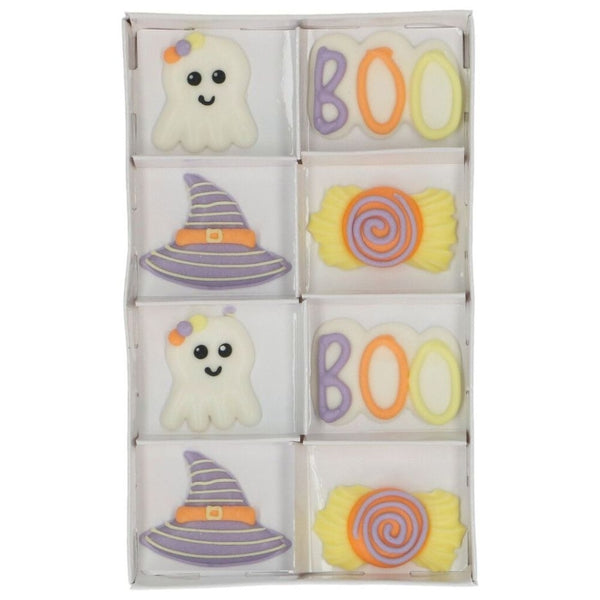 Wilton Cute Halloween Sugar Decorations Set Of 8