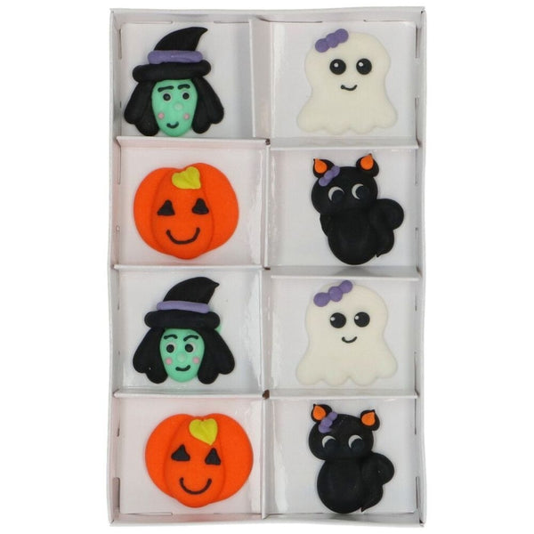 Wilton Happy Halloween Sugar Decorations Set Of 8
