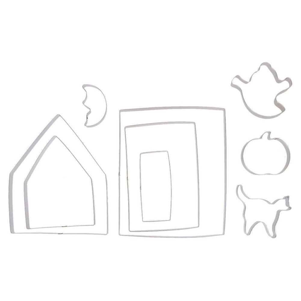Wilton Horror House Cookie Cutter Set Of 9