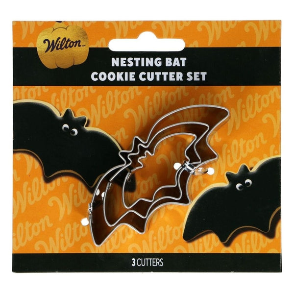 Wilton Bat Nesting Cookie Cutter Set Of 3