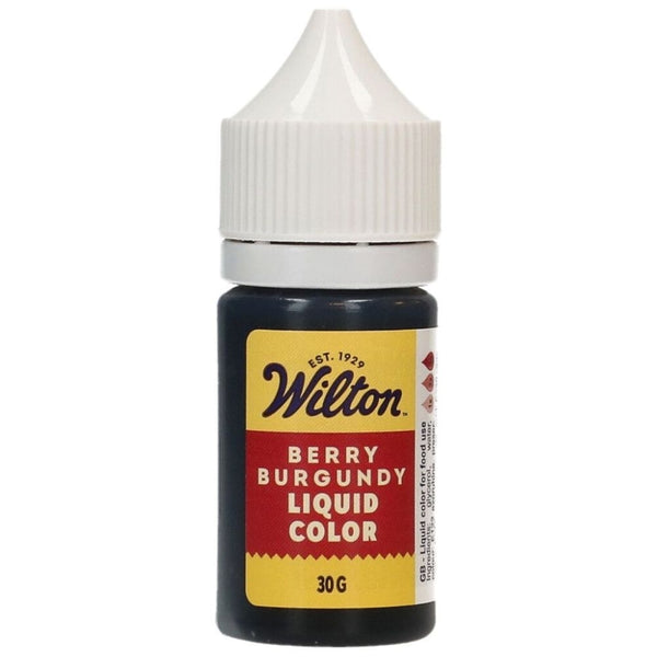 Wilton Berry Burgundy Liquid Color 30g