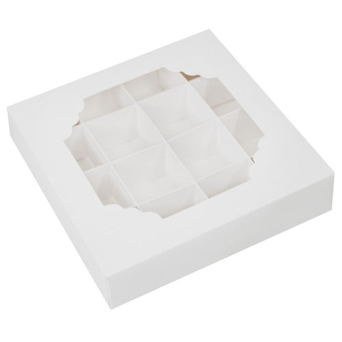 White Treat Box x 100 (16 Cavity)