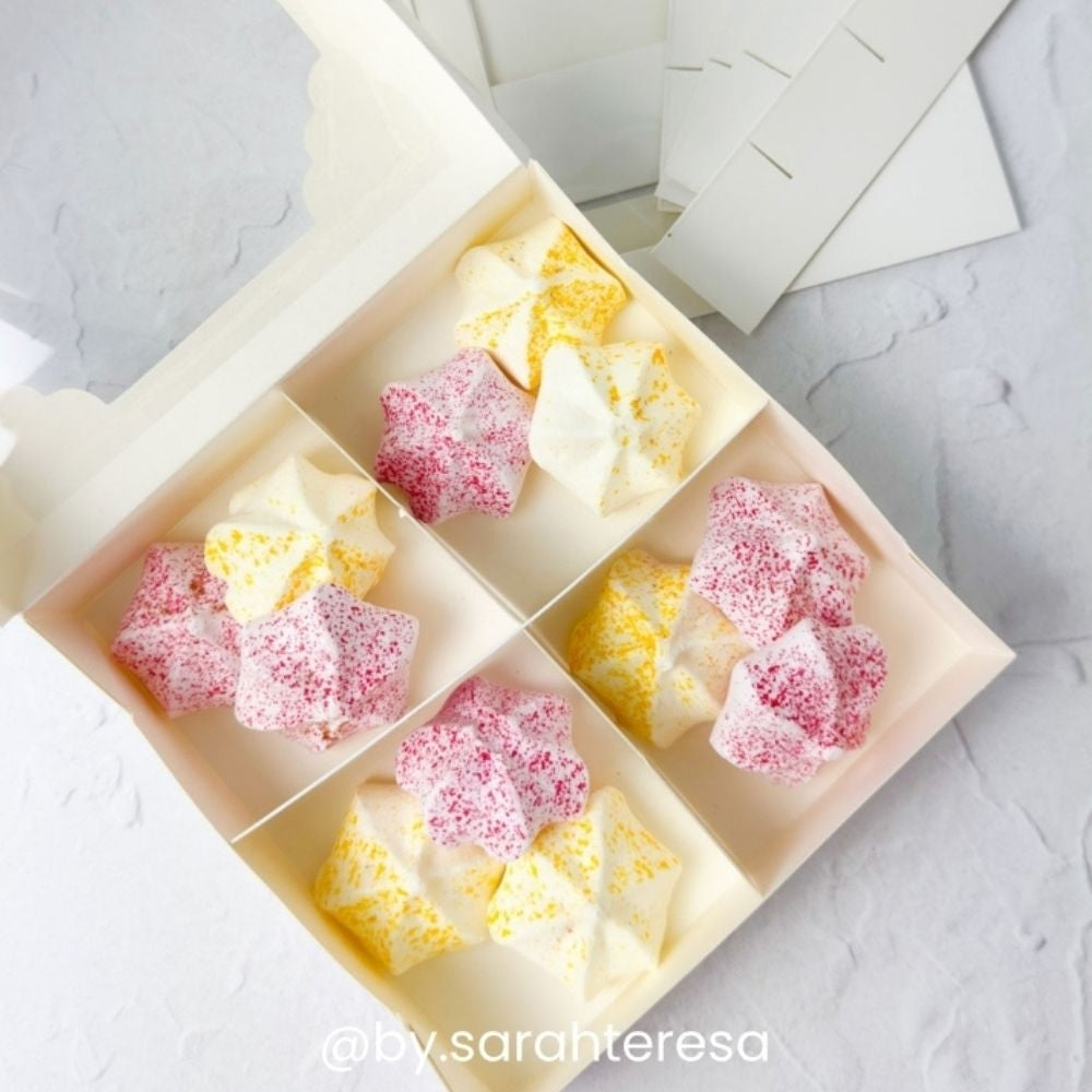 Simply Making White Treat Box x 100 (16 Cavity)