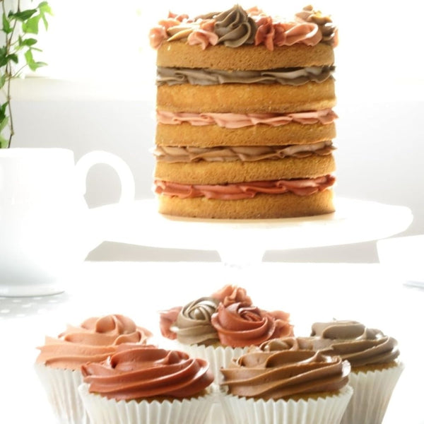 Sugarflair Brown Food Colour Paste Set Of 4