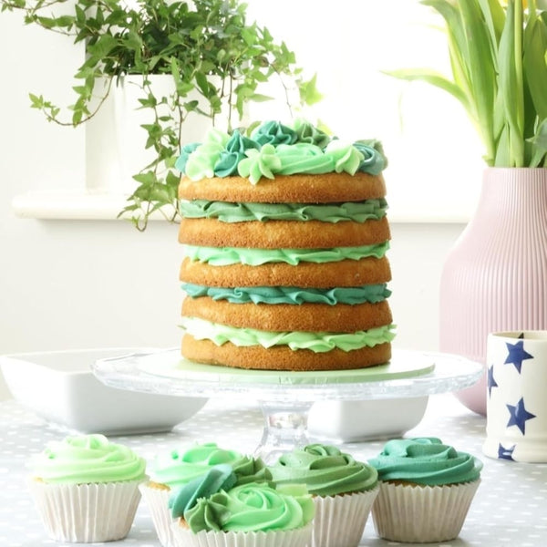 Sugarflair Green Food Colour Paste Set Of 4
