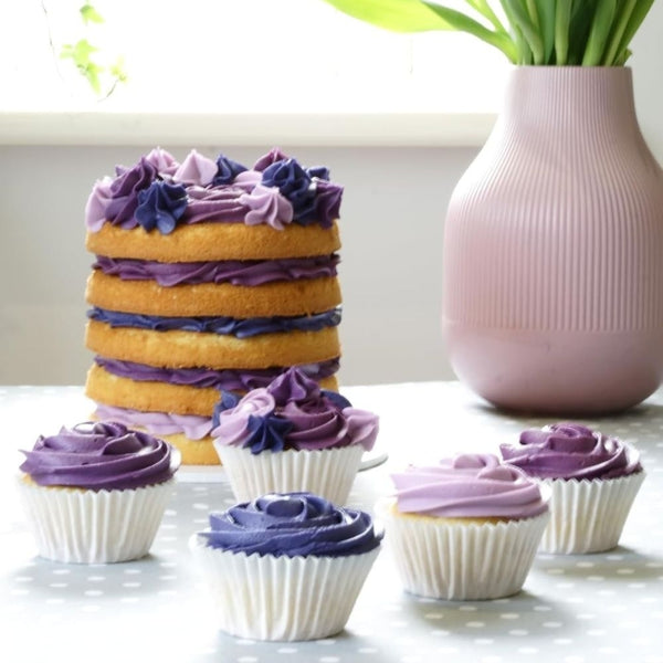 Sugarflair Purple Food Colour Paste Set Of 4