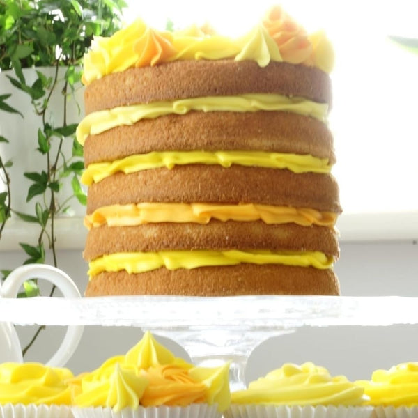 Sugarflair Yellow Food Colour Paste Set Of 4