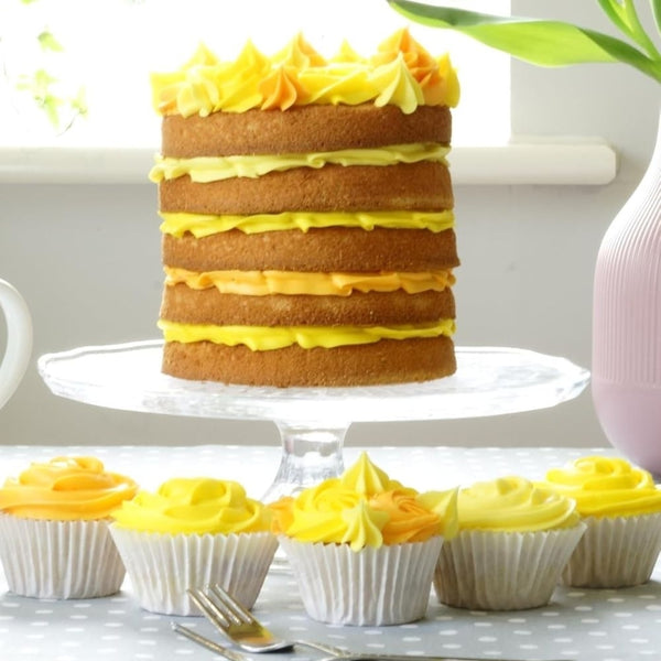 Sugarflair Yellow Food Colour Paste Set Of 4