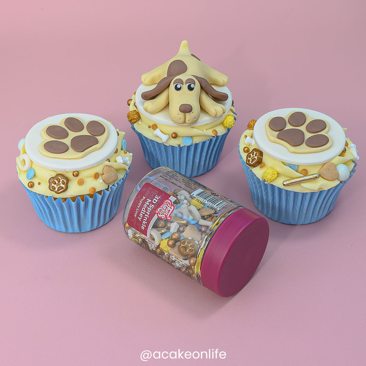 FunCakes Puppy Love 3D Sprinkle Medley 70g