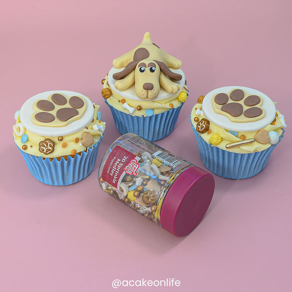 FunCakes Puppy Love 3D Sprinkle Medley 70g