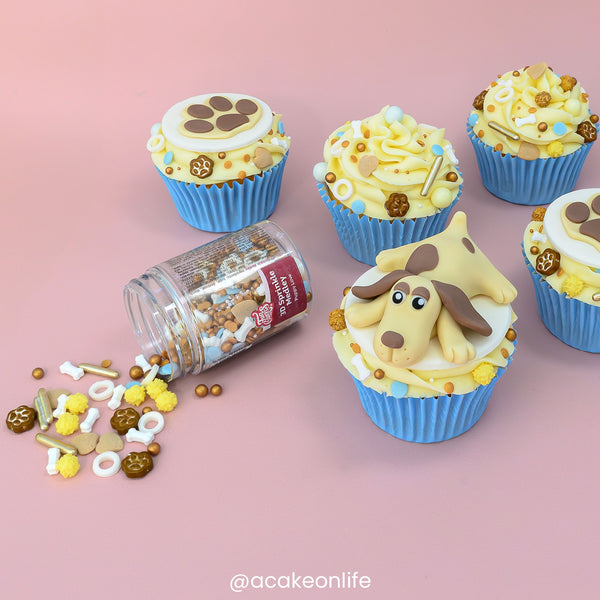 FunCakes Puppy Love 3D Sprinkle Medley 70g