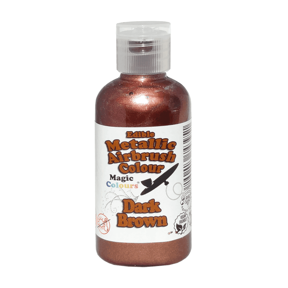 Magic Colours Dark Brown Metallic Airbrush Colour 55ml