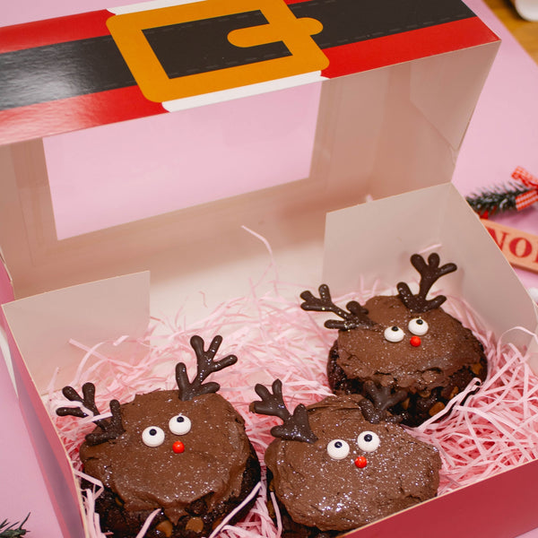 Simply Making Santa Cupcake Box