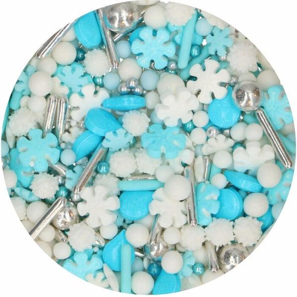 FunCakes Frosty Winters 3D Sprinkle Medley 70g
