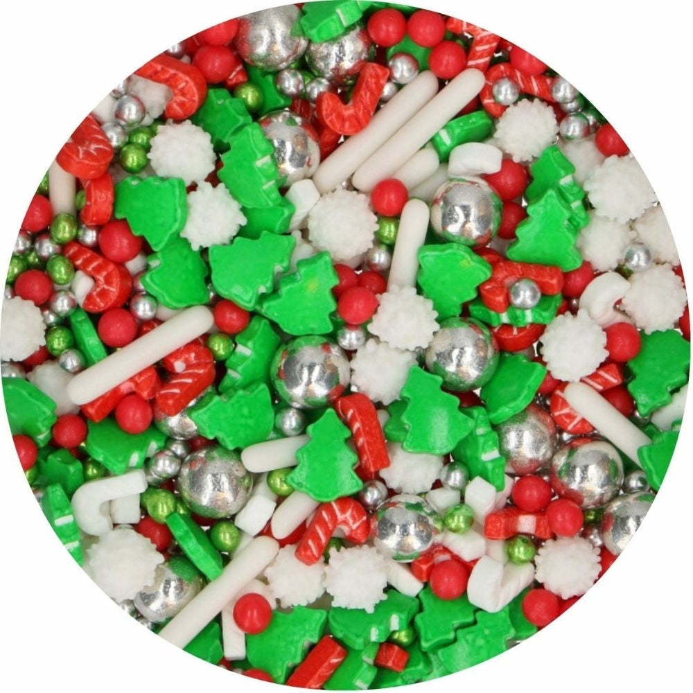 FunCakes Christmas Wishes 3D Sprinkle Medley 70g