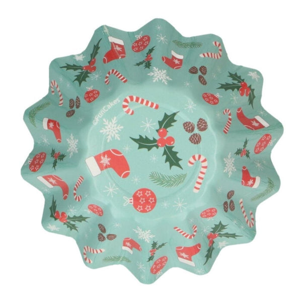 FunCakes Christmas Bloom Baking Cases x 48