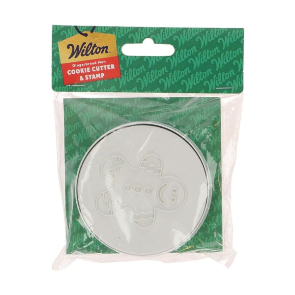 Wilton Gingerbread Man Cookie Cutter & Stamp