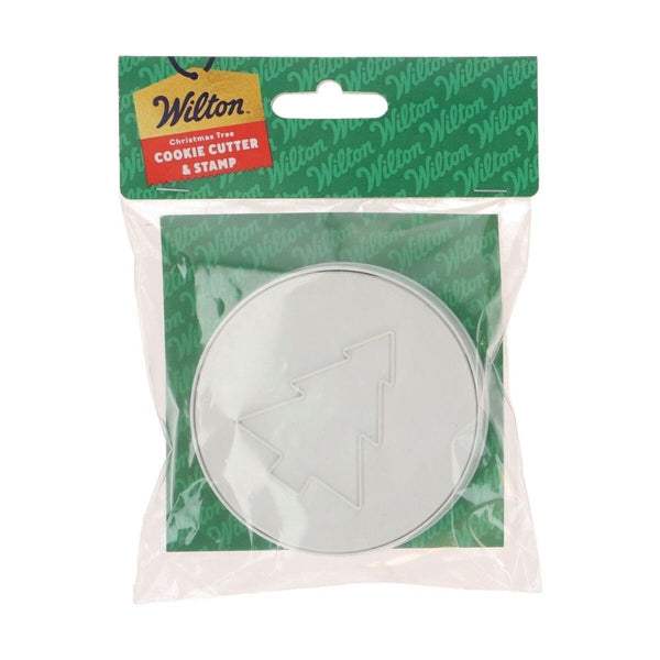 Wilton Christmas Tree Cookie Cutter & Stamp