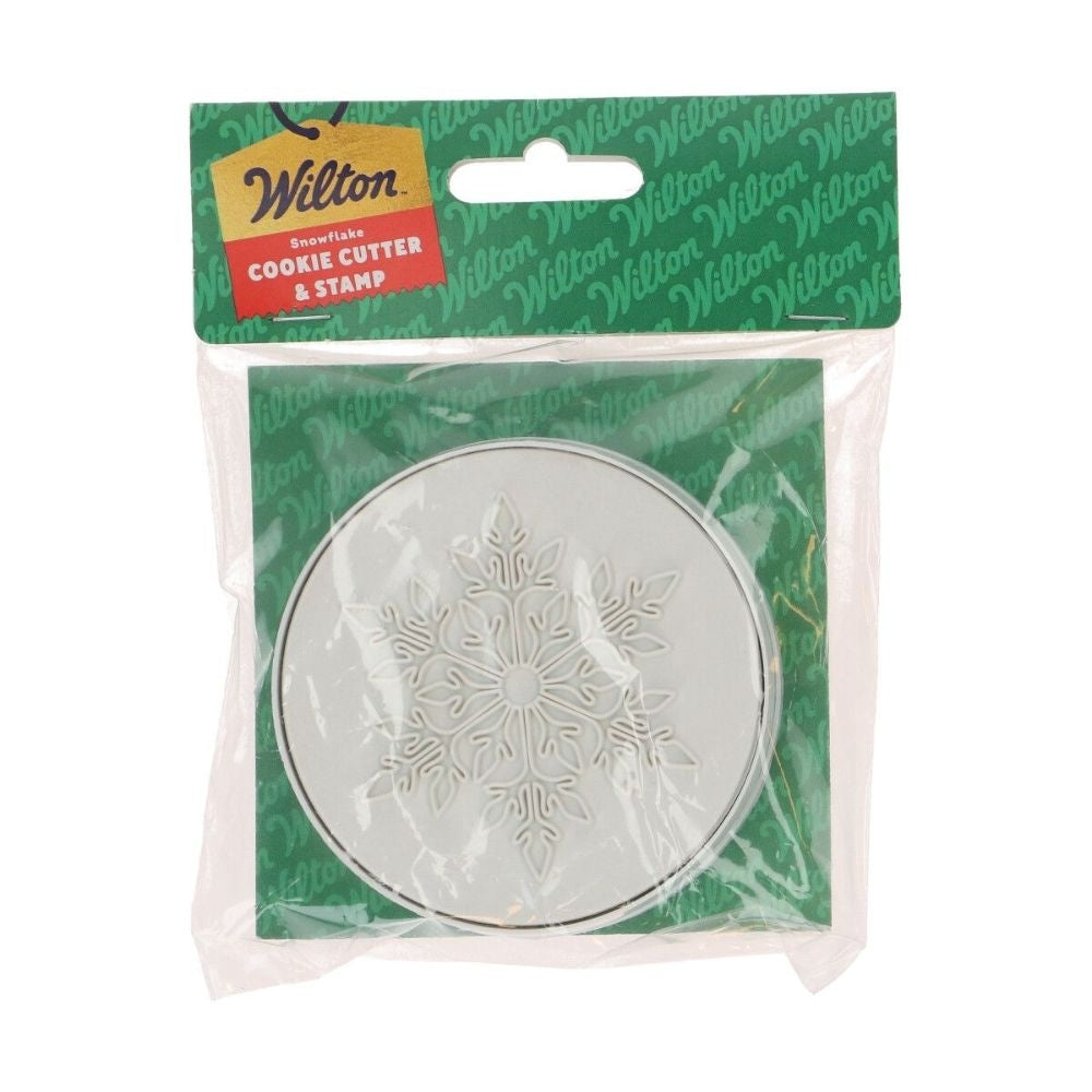 Wilton Snowflake Cookie Cutter & Stamp