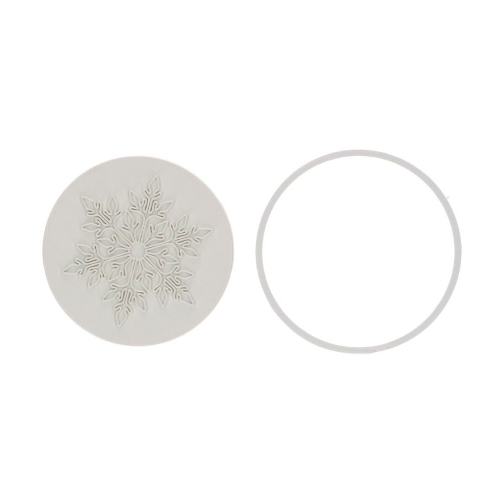 Wilton Snowflake Cookie Cutter & Stamp