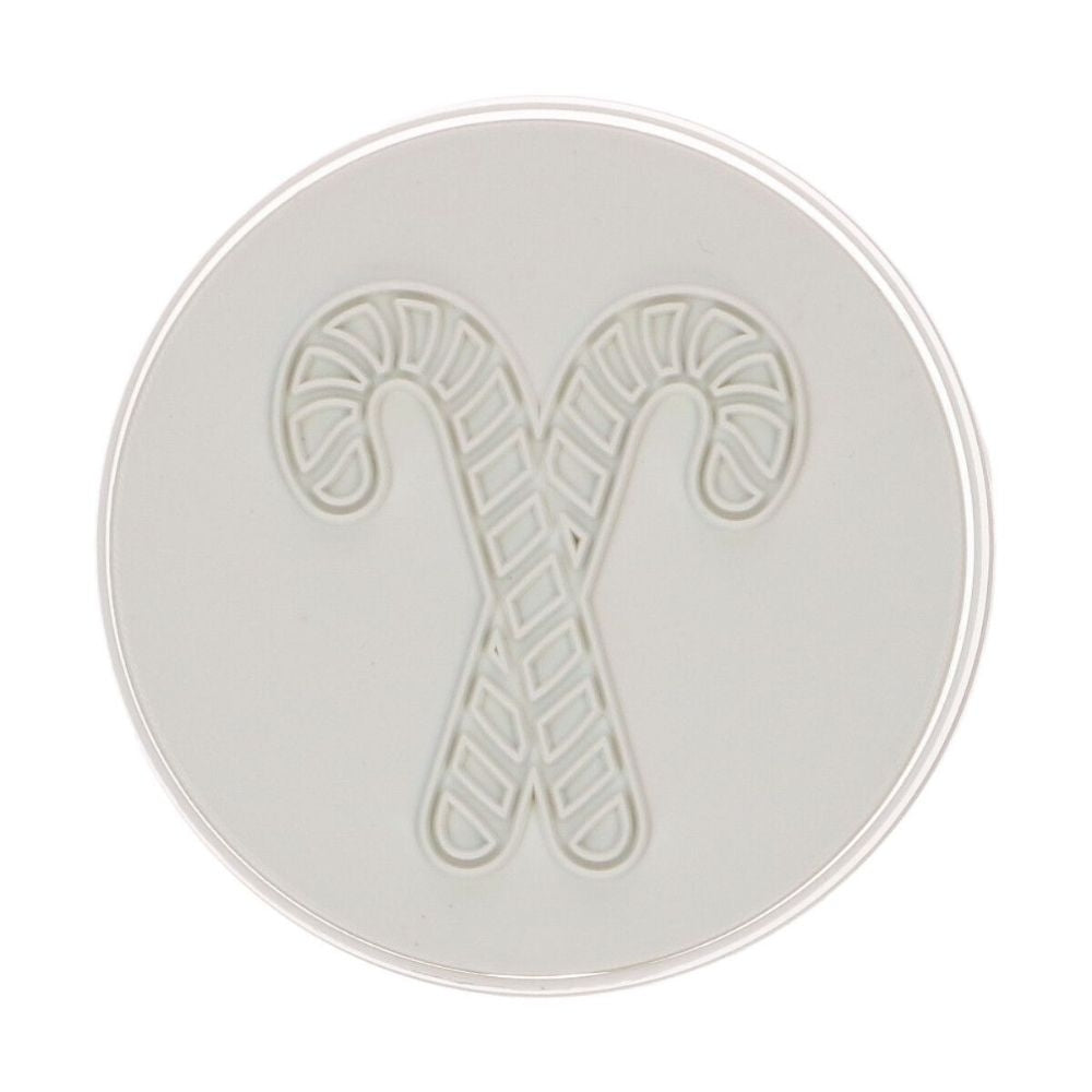 Wilton Candy Cane Cookie Cutter & Stamp