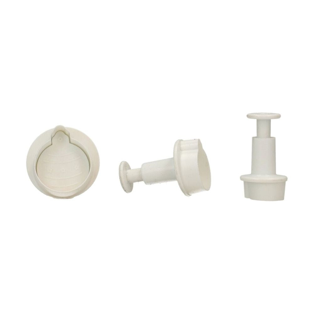 Wilton Christmas Ornament Plunger Cutter Set Of 3
