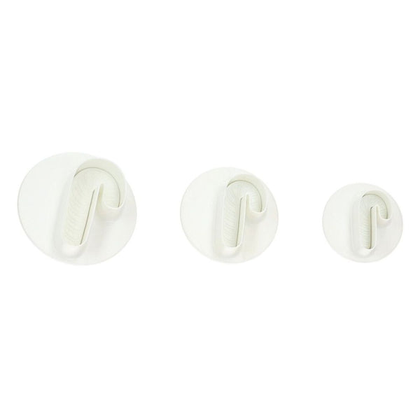Wilton Candy Cane Plunger Cutter Set Of 3