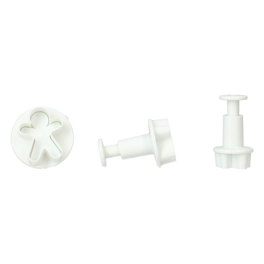 Wilton Gingerbread Man Plunger Cutter Set Of 3