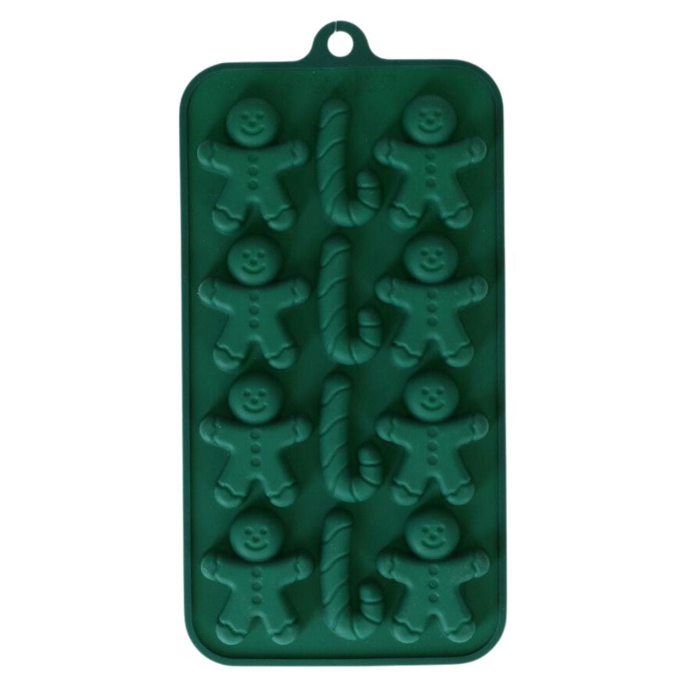 Wilton Gingerbread Man, Candy Cane Silicone Mould