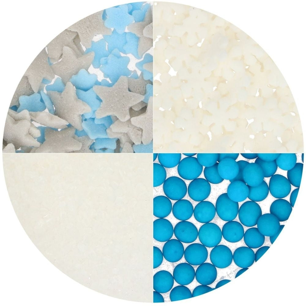 Wilton Winter Bliss 4-In-1 Sprinkle Mix