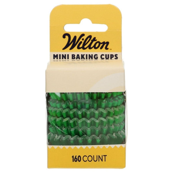 Wilton Green Metallic Mini Baking Cases x 160