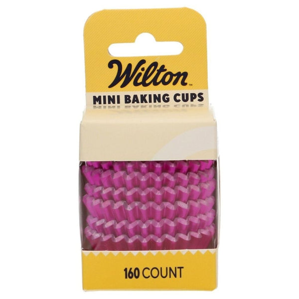 Wilton Pink Metallic Mini Baking Cases x 160